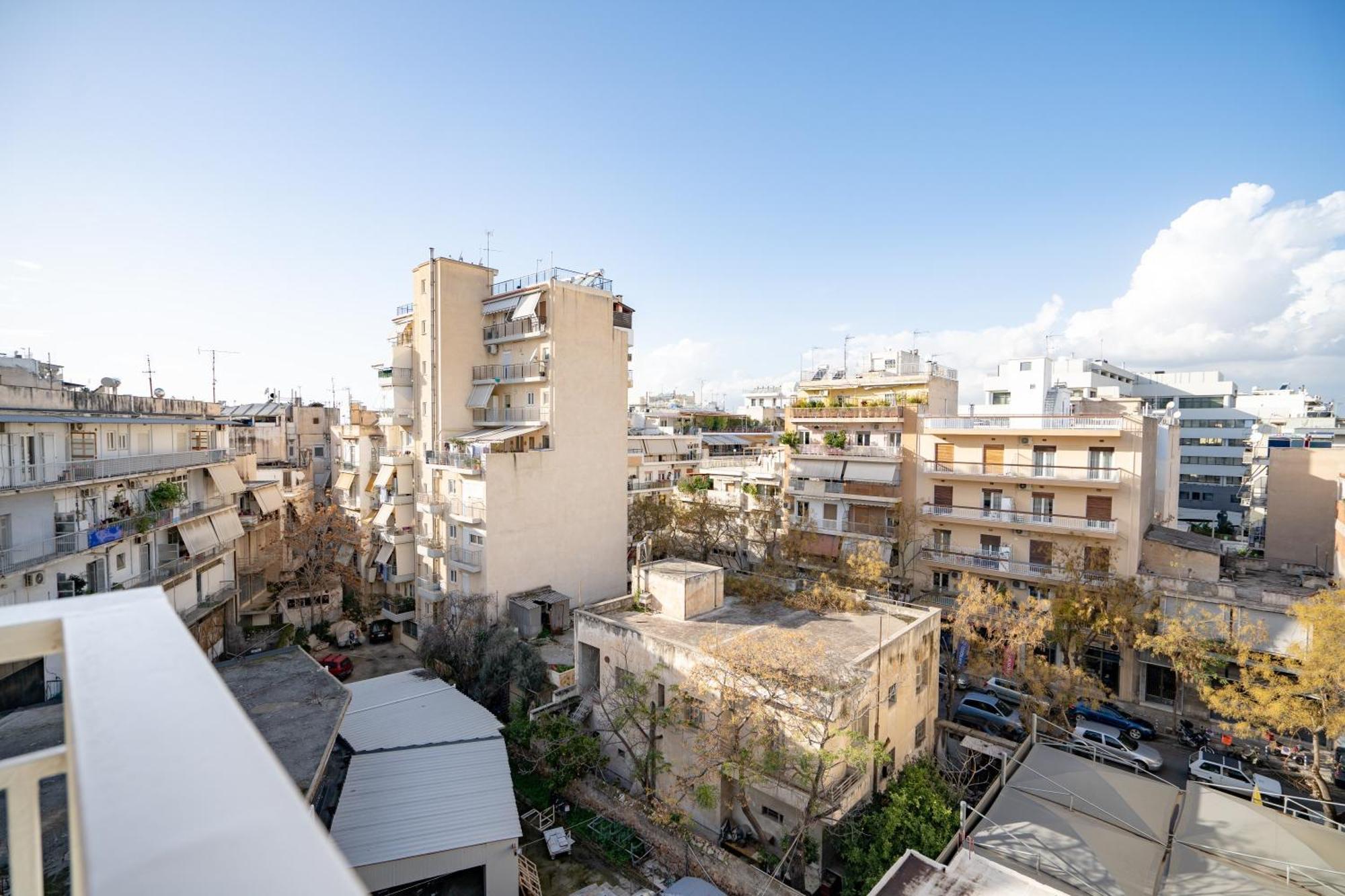 Agios Ioannis Metro St. 2 Bedrms 6 Pers. Apartment Atenas Exterior foto
